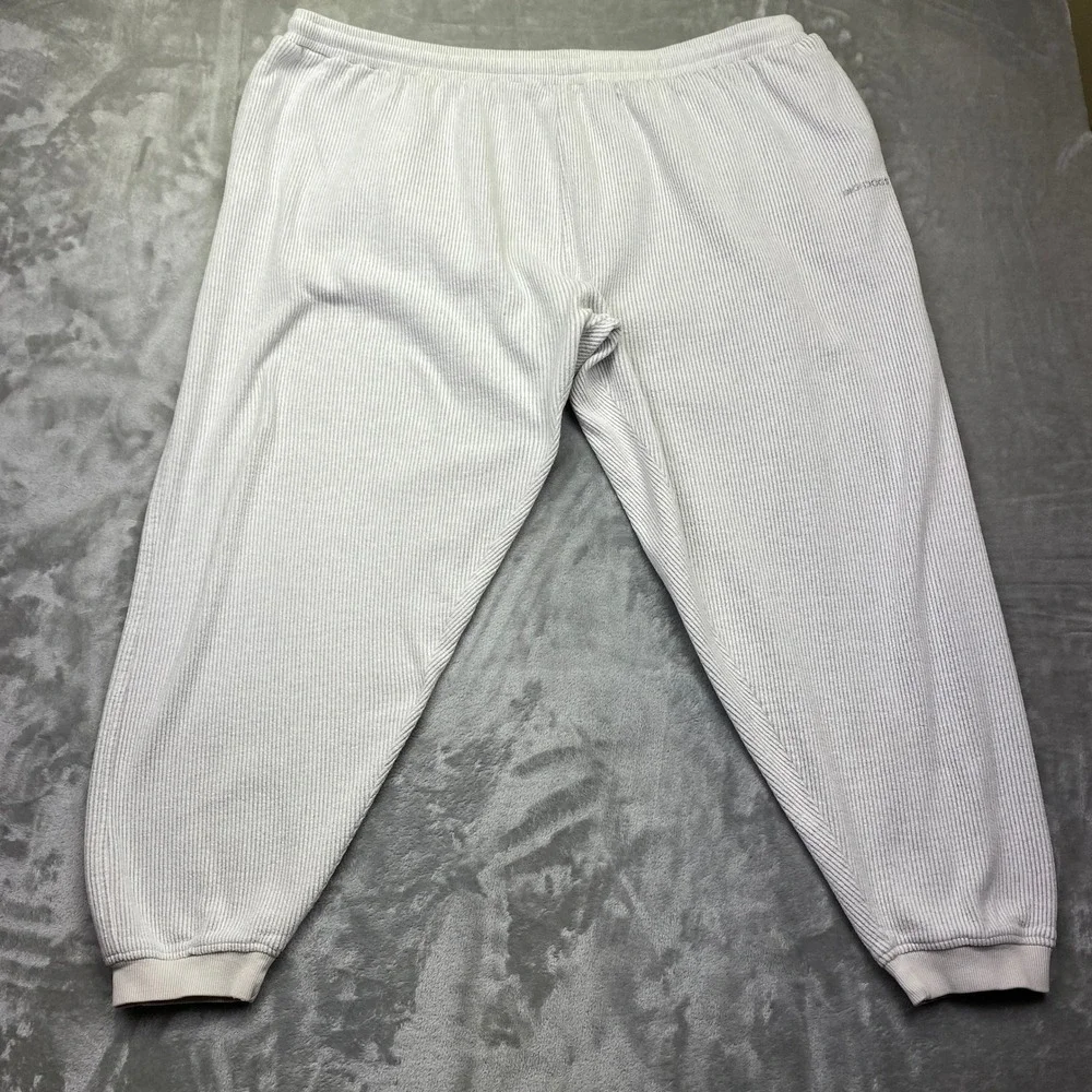VTG Big‎ Dogs Striped Fleece Lounge Pants Pajama Bottoms 4X Over Relax Sleepwear